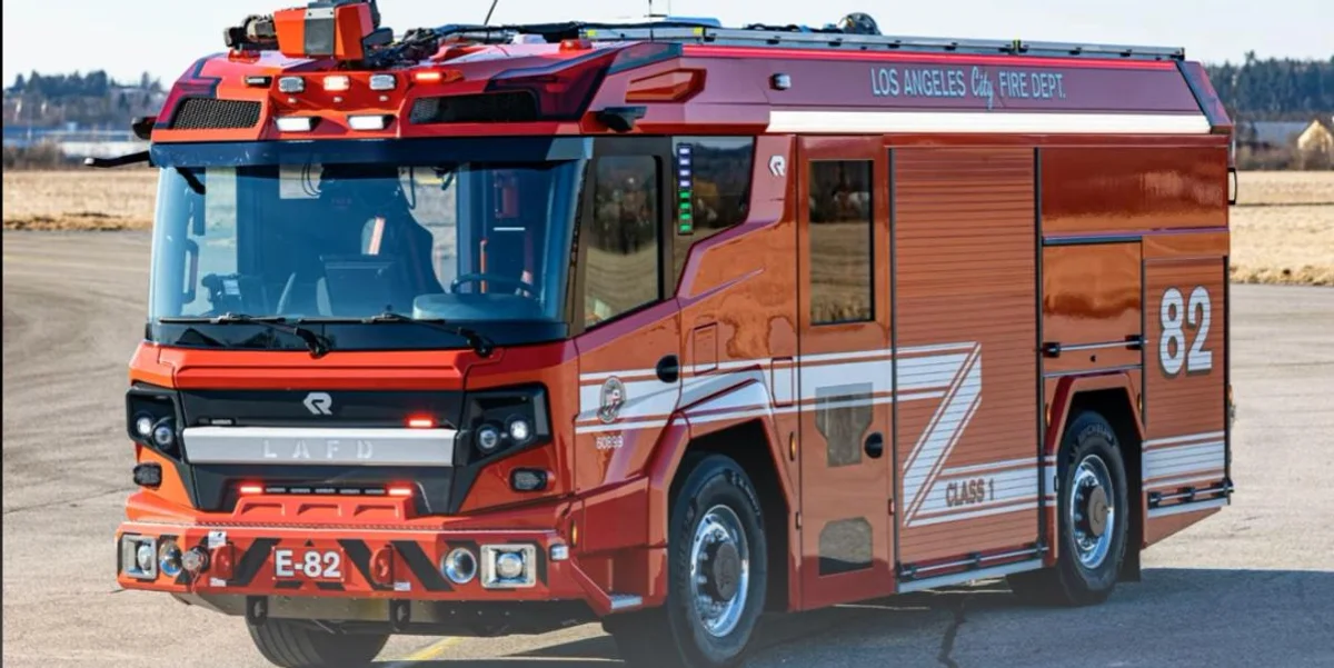 LAFD Takes Delivery of First Electric Fire Truck in the US