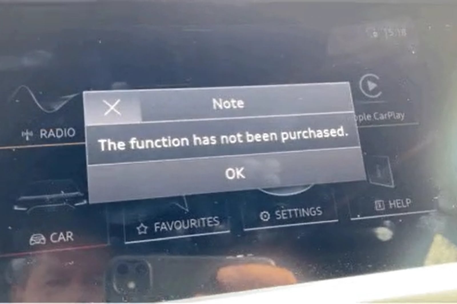Audi’s Blank Buttons Are Now Paywall Messages
