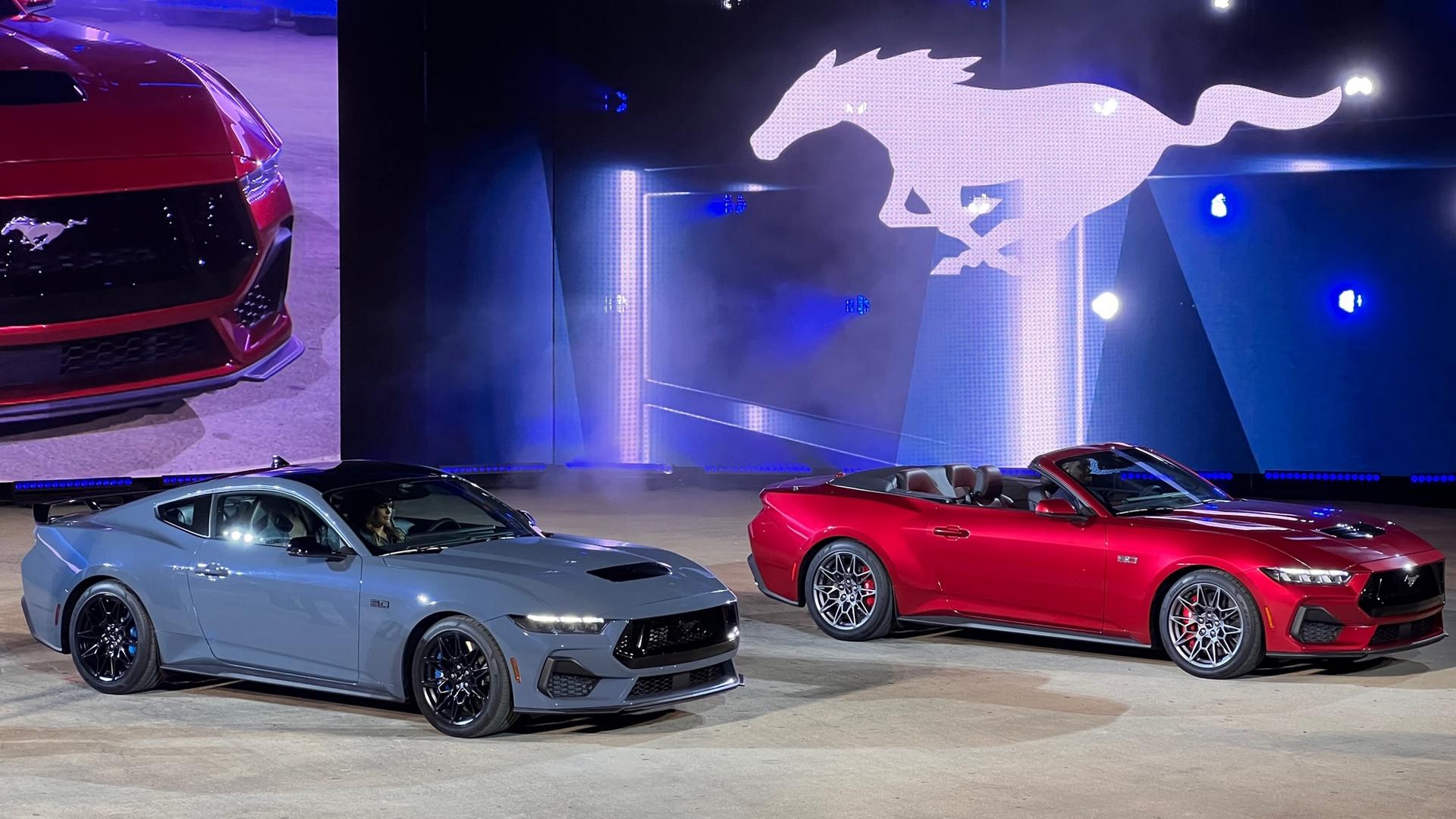 Ford Introduces Updated 2024 Mustang at Detroit Auto Show