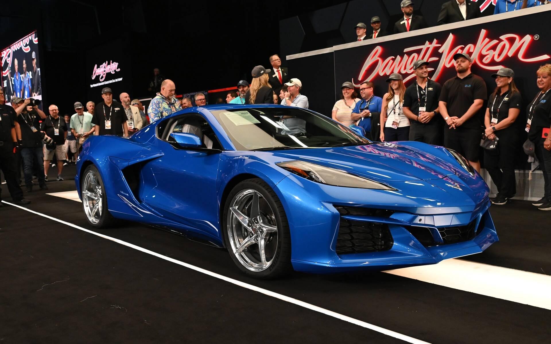 Rick Hendrick Snags First Retail Production Corvette E-Ray for $1.1 Million